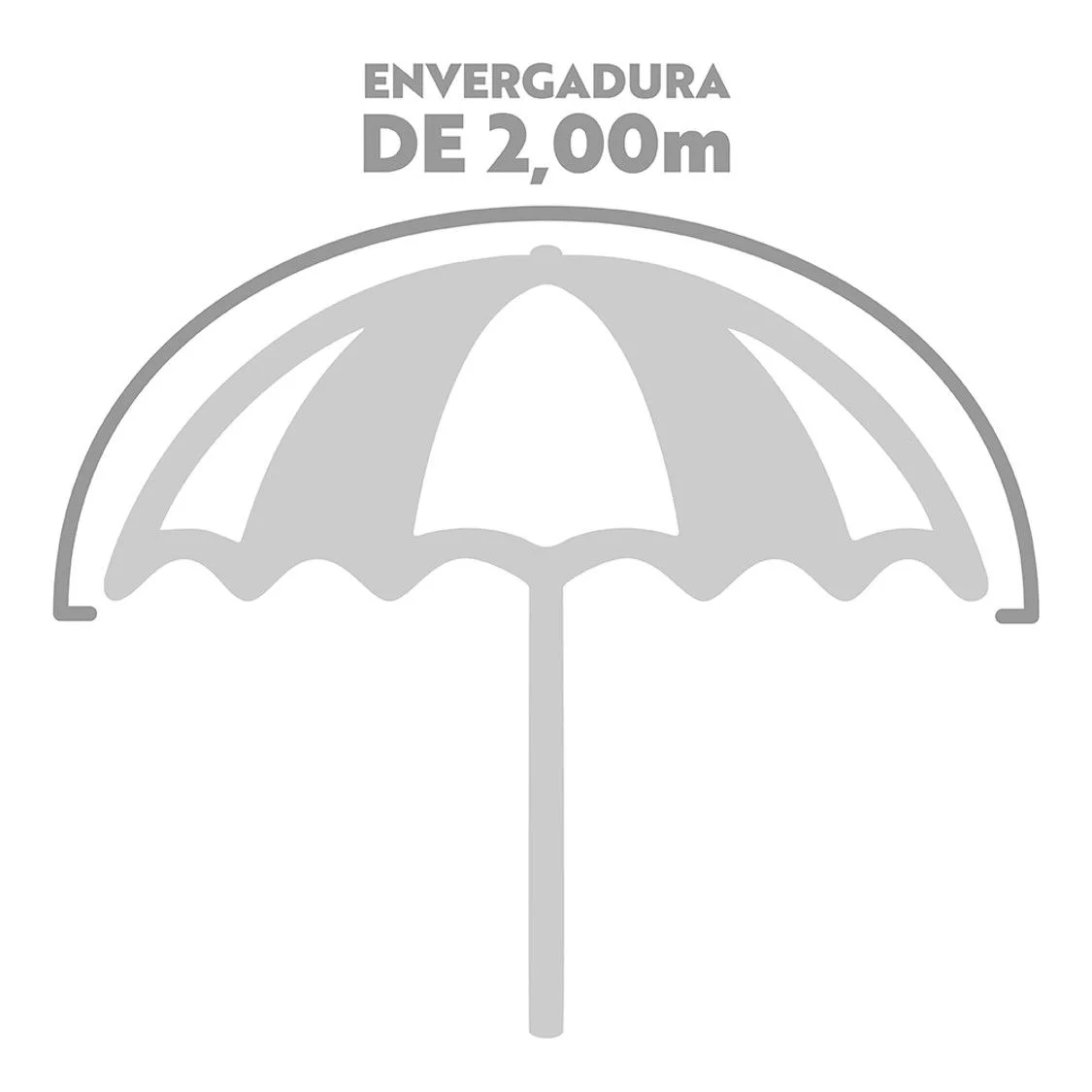 Kit Praia Guarda Sol 2m Carrinho Com Avanço Cadeira Alta Listrada De Alumínio - Mor - Laranja - Imagem 3