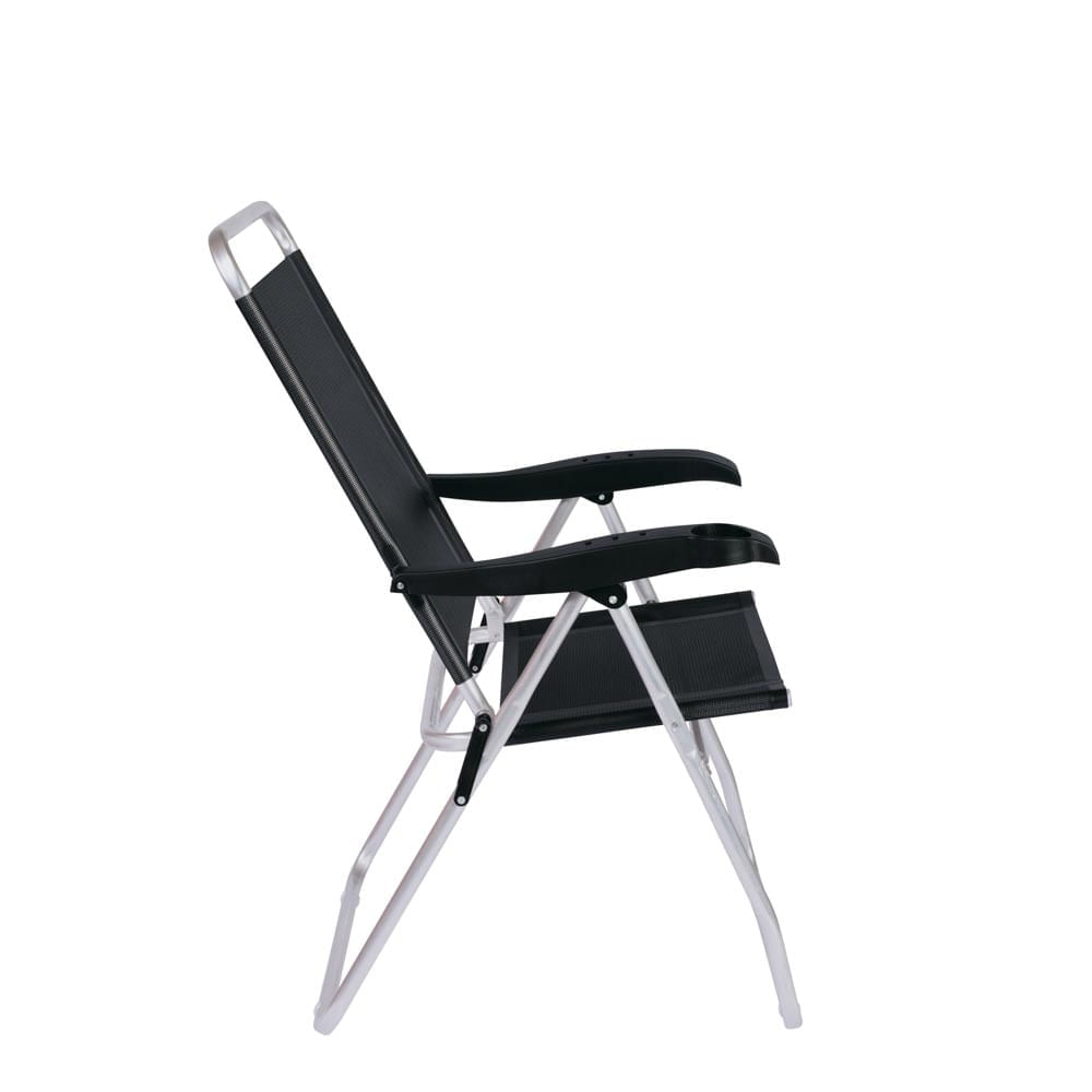 Cadeira Reclinável Boreal Preta - Loja Mor - Artigos para sua casa! - Imagem 3