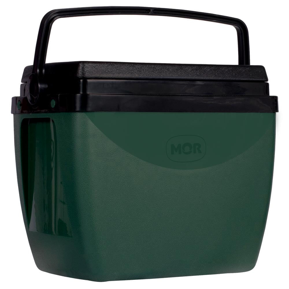 Caixa Térmica 18L Verde com Preto - Loja Mor - Artigos para sua casa!
