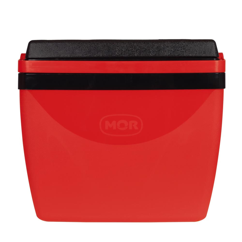 Caixa Térmica 34L Vermelho com Preto - Loja Mor - Artigos para sua casa! - Imagem 3
