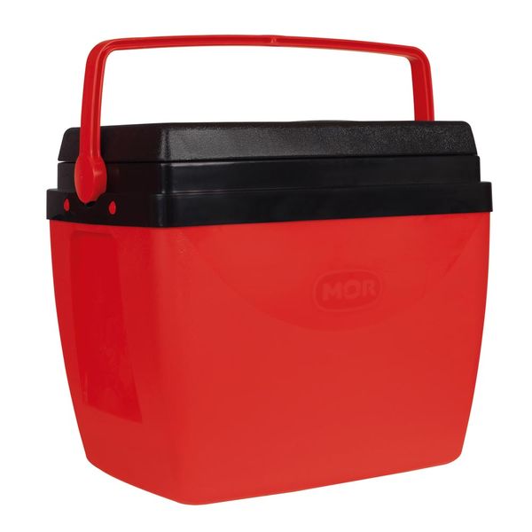 Caixa Térmica 34L Vermelho com Preto - Loja Mor - Artigos para sua casa! - Imagem 4