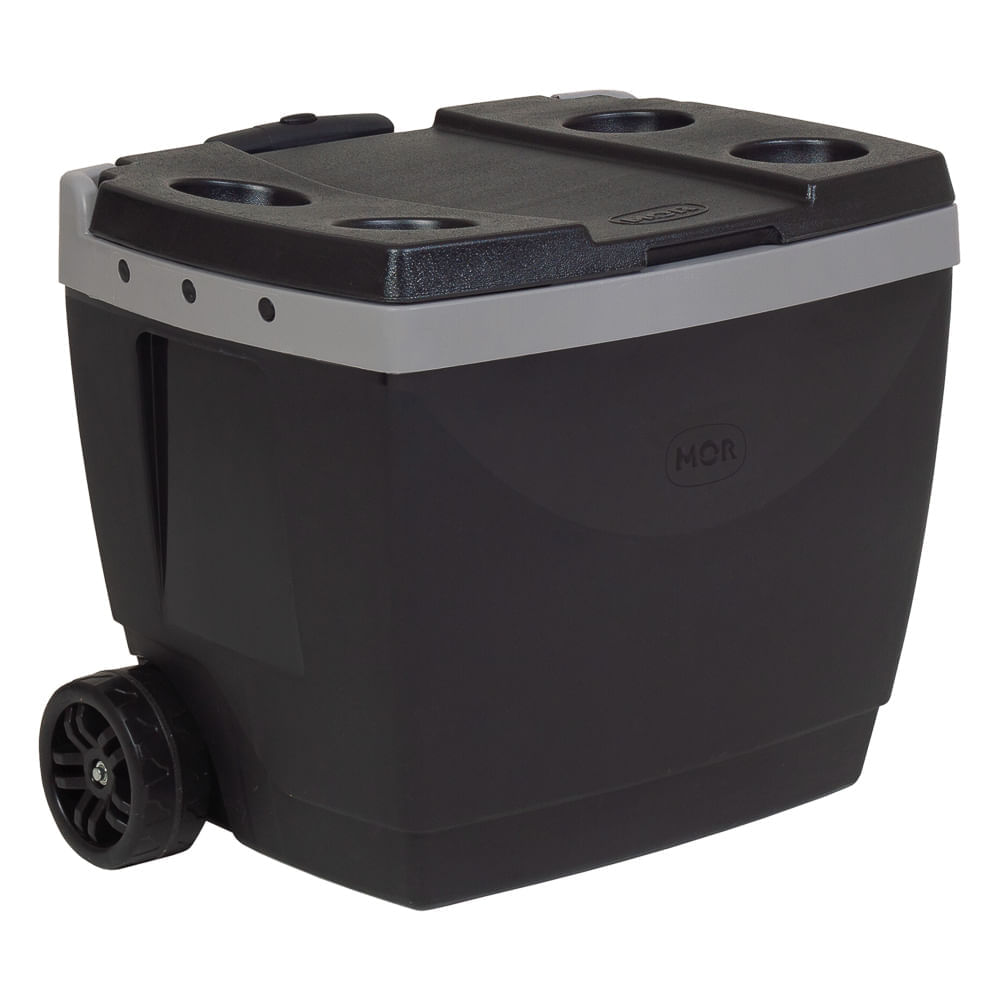 Caixa Térmica 42 Litros Preta - Loja Mor - Artigos para sua casa! - Imagem 2