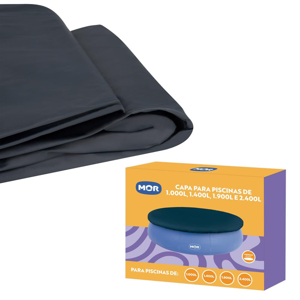 Capa para Piscina Inflável 1.000 Litros a 2.400 Litros - Loja Mor - Artigos para sua casa! - Imagem 3