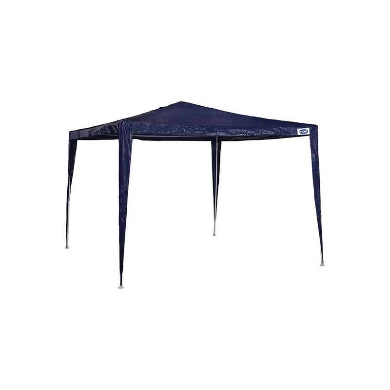 Gazebo 3m x 3m Ráfia Azul - Loja Mor - Artigos para sua casa! - Imagem 5
