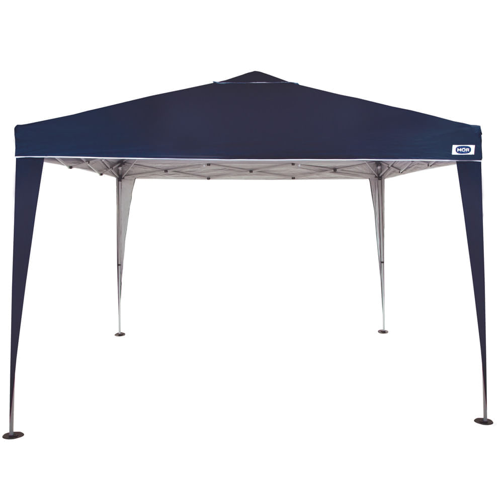 Gazebo X-Flex Oxford com Silvercoating Azul 3m x 3m - Loja Mor - Artigos para sua casa! - Imagem 3