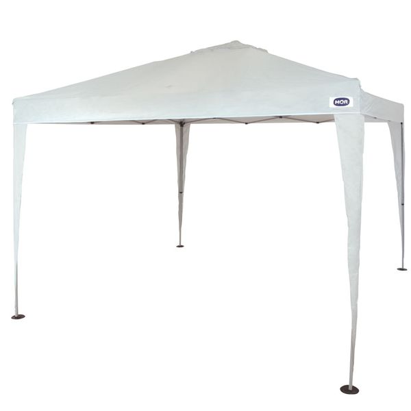 Gazebo X-Flex Oxford com Silvercoating Branco 3m x 3m - Loja Mor - Artigos para sua casa! - Imagem 4